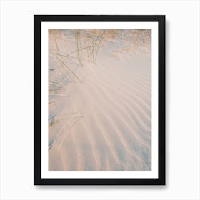 Sand Ripples Art Print