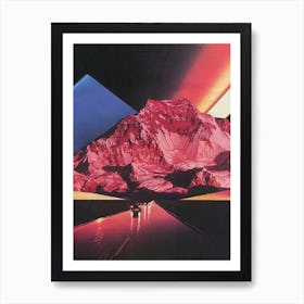 Neon Highway Art Print