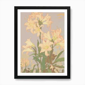 Artistic Floral 3 Art Print