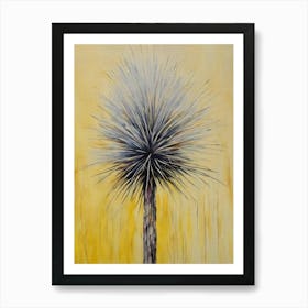 Australian yellow flowers Art Print