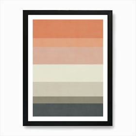 Minimalist Horizon- 01t Art Print