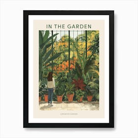 In The Garden Poster Longwood Gardens Usa 1 Art Print