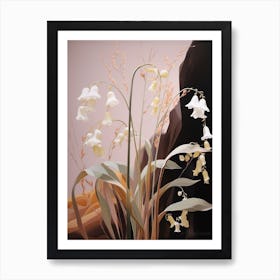 Lily Of The Valley 3 Flower Painting Art Print