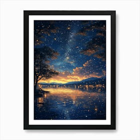 Night Sky 19 Art Print