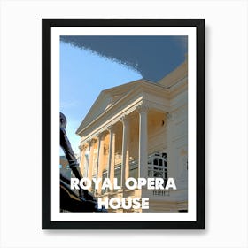 Royal Opera House, London, Theatre, Landmark, Wall Print, Wall Art, Poster, Print, Poster