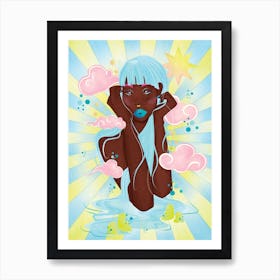 Sidera portrait Art Print