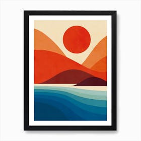 Seaside Art Print