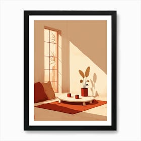 Asian Room Art Print