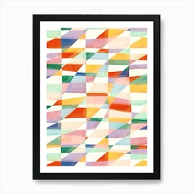 Highlands Abstract Pattern Art Print