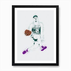 Lamelo Ball Charlotte Hornets Art Print