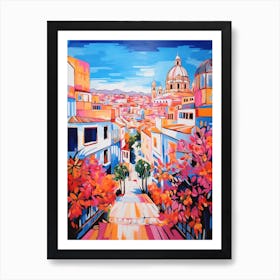 Valencia Spain 3 Fauvist Painting Art Print