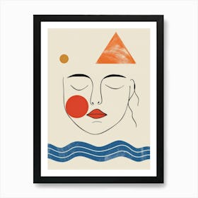 Face Of The Ocean Art Print