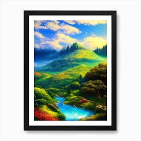 Beautiful Landscape Art Print