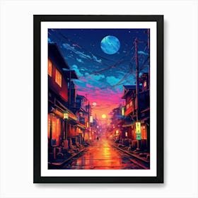 Asian Street Art Print