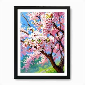 Cherry Blossom Tree 7 Art Print