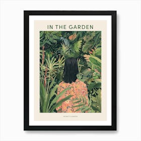 In The Garden Poster Monet S Garden France 7 Art Print