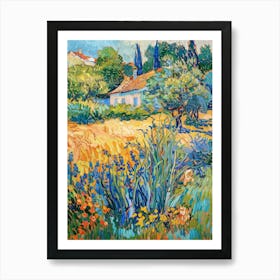 Field Of Flowers 1 Art Print