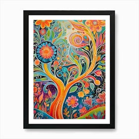 Tree Of Life-Reimagined 2 Art Print