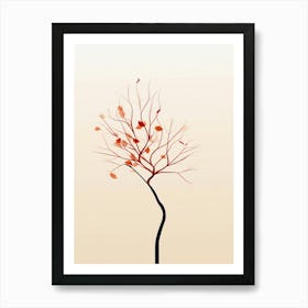 Autumn Tree Art Print