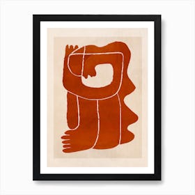 Abstract Figure 2 1 Art Print