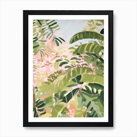 Mediterranean Tropical Plants 7 Art Print