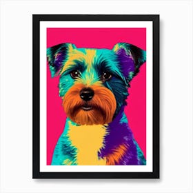 Norfolk Terrier Andy Warhol Style Dog Art Print