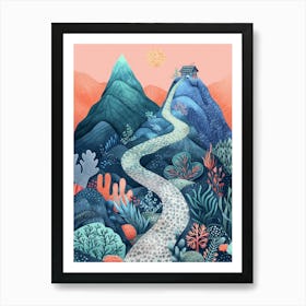 Road To The Sea Art Print