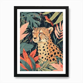 Cheetah In The Jungle 9 Art Print