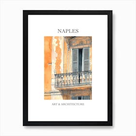 Naples Travel And Architecture Poster 1 Art Print