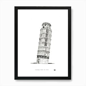 Leaning Tower Of Pisa Poster