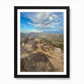 White Rock Overlook Park, New Mexico 2 - Vertical Art Print