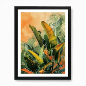 Tropical Jungle Art Print