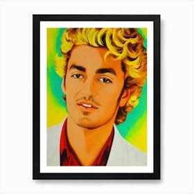 David Bisbal 2 Colourful Pop Art Art Print