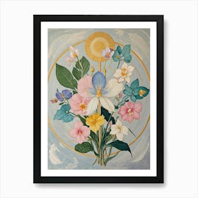 Sunshine Bouquet Art Print