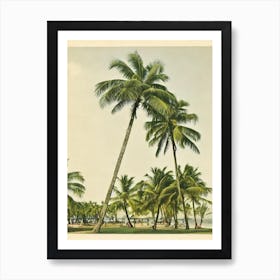 Jimbaran Beach Bali Indonesia Vintage Art Print