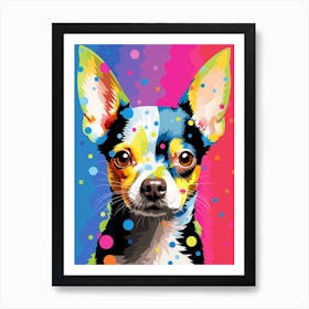 Chihuahua Pop Art Inspired 1 Art Print