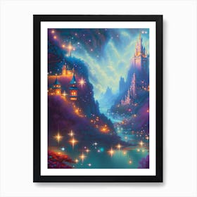 Fantasy Castle 1 Art Print