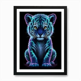 Tiger Cub Art Print