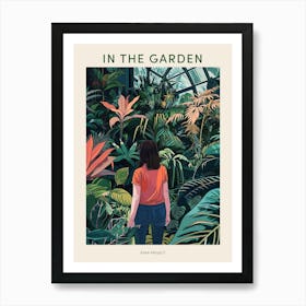 In The Garden Poster Eden Project United Kingdom 1 Art Print