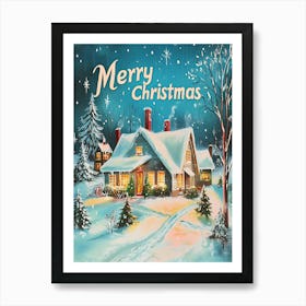 Merry Christmas 11 Art Print