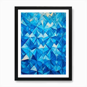 Tessellation Exploration Geometric Illustration 1 Art Print