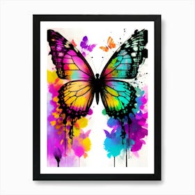 Colorful Butterfly 94 Art Print