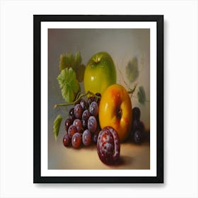 Fruit - Fruit Stock Videos & Royalty-Free Footage Art Print