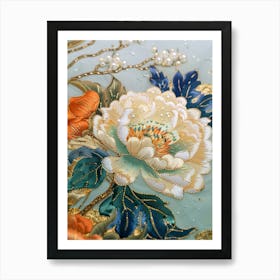 Chinese Peony 26 Art Print