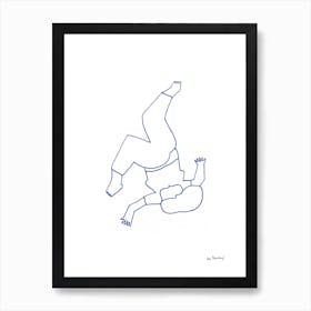 Contortionists Bodies 1 Art Print