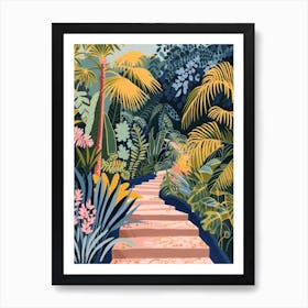 Barbican Conservatory London Parks Garden 3 Painting Art Print