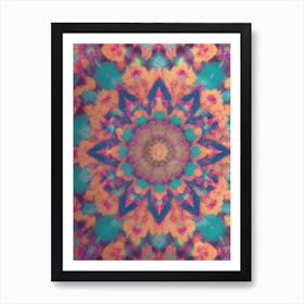 Maximalism Kaleidoscope Of Vibrant Colors Intricate 2 Art Print