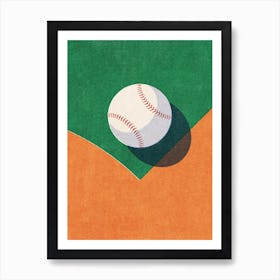 BALLS Baseball II Art Print