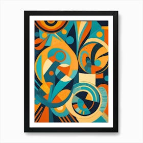 Abstract painting 1 Art Print