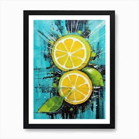 Lemon Slices 2 Art Print